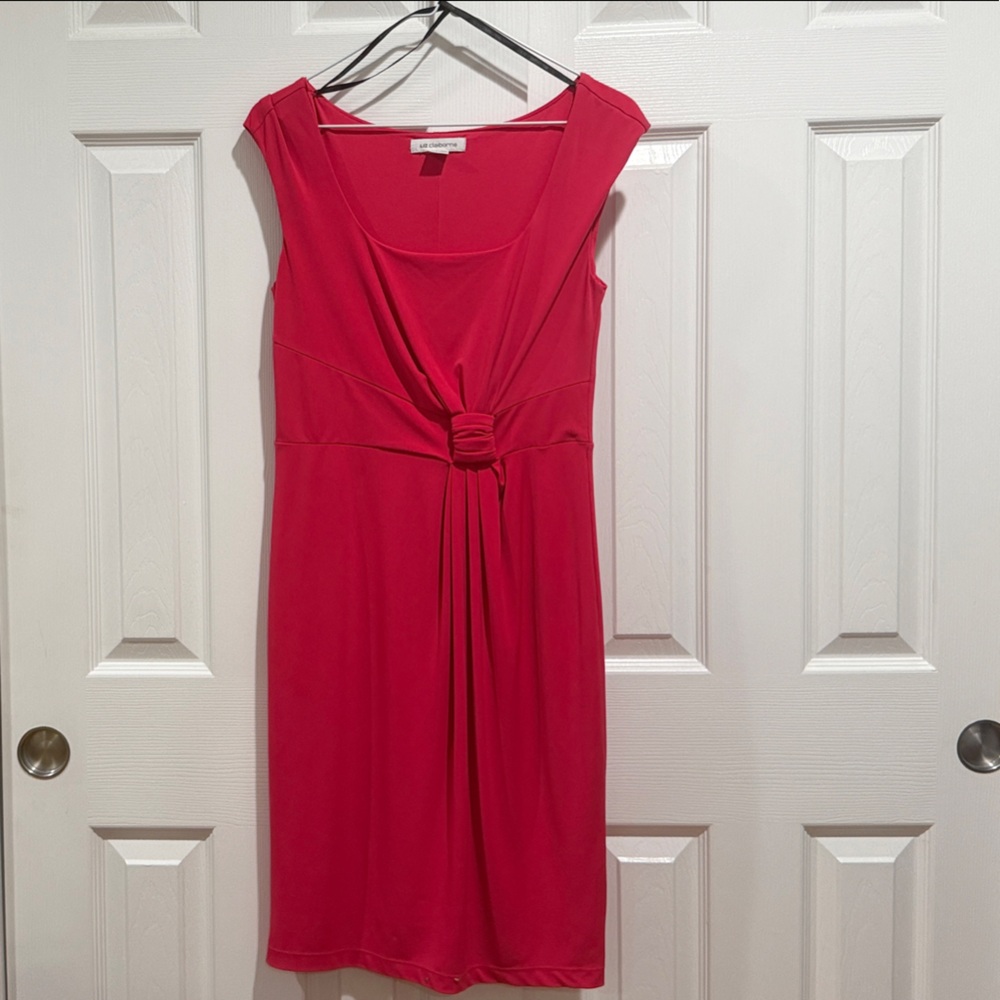 Chic Red Sleeveless Mini Dress